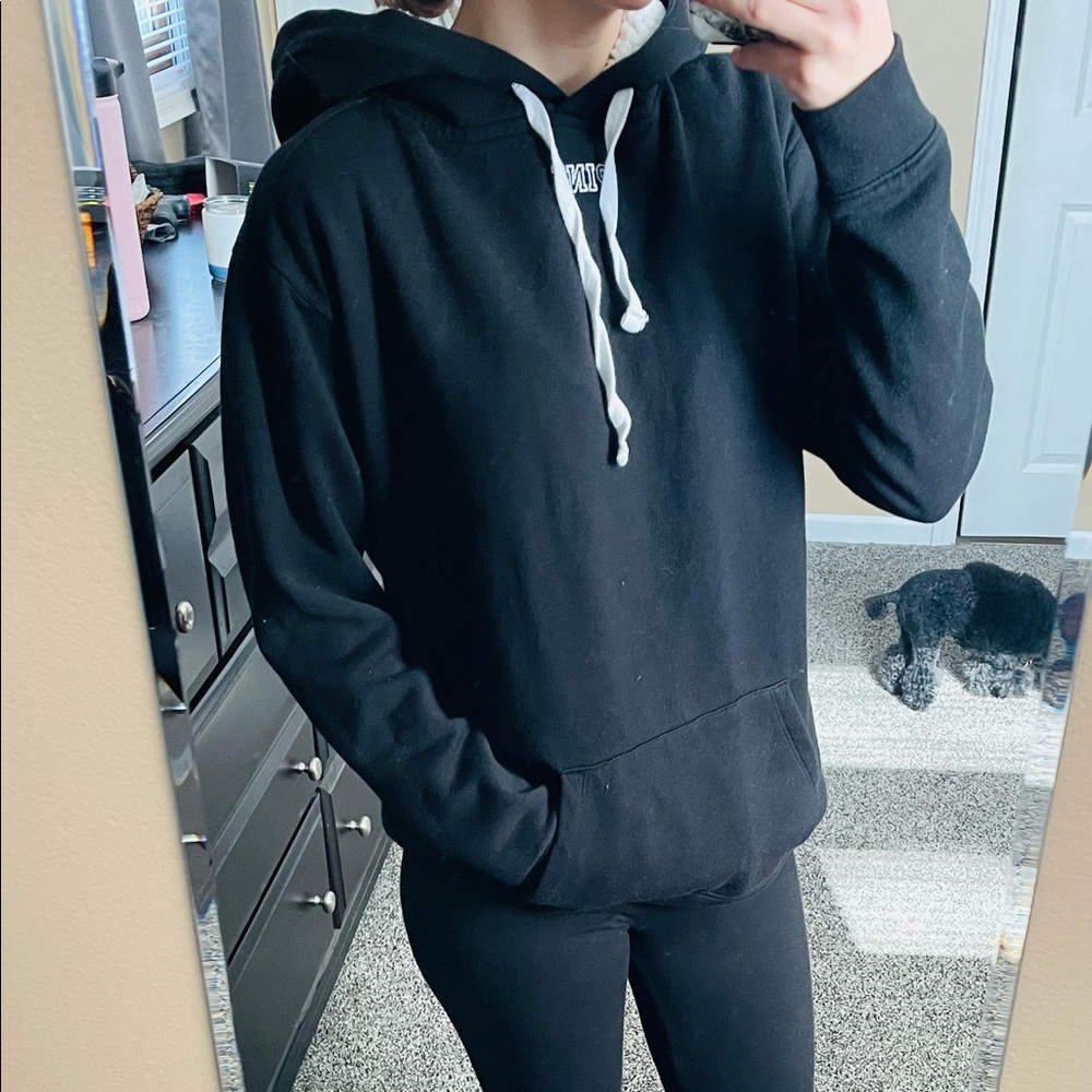 Pink hoodie